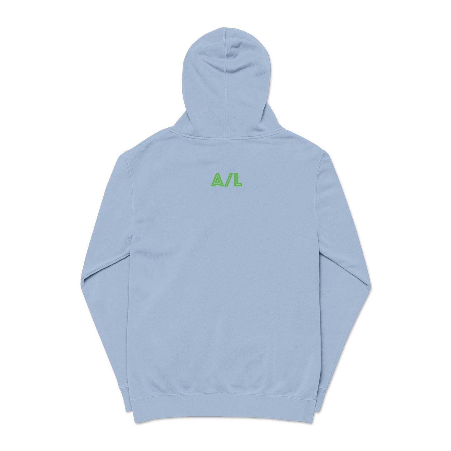 Aliens vs Los Angeles Hoodie — Pigment-Dyed Streetwear Pullover