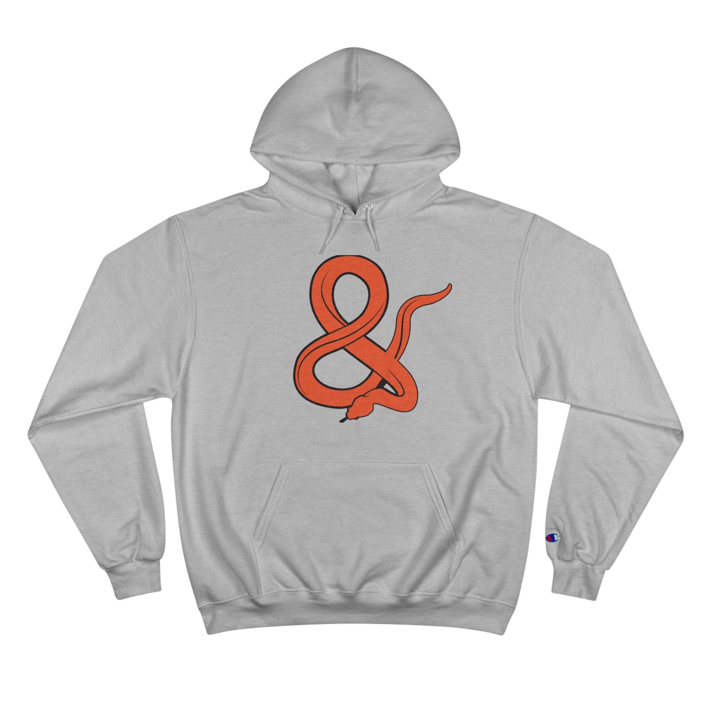 Ampersand Iconic Red Champion Hoodie