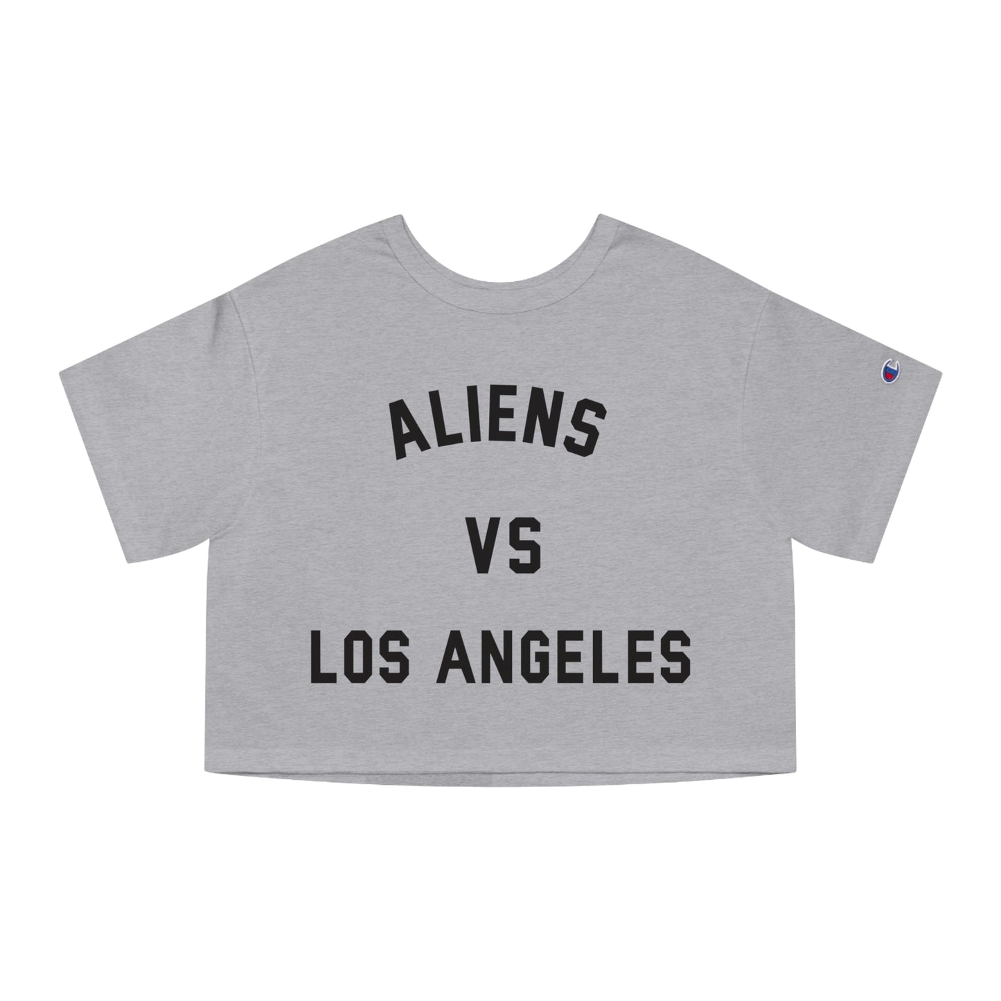 Aliens Vs. Los Angeles Champion Cropped T-Shirt