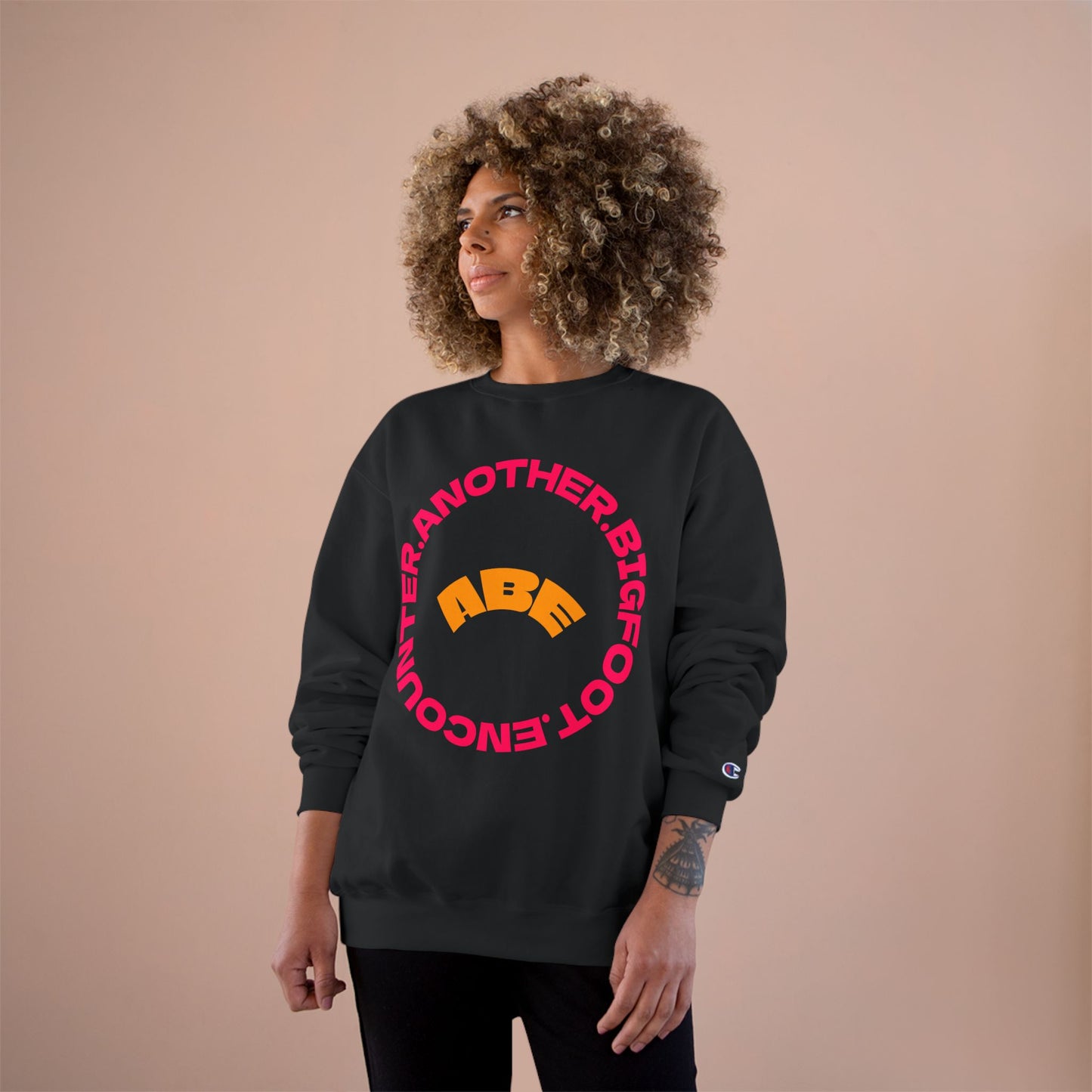Alien Built Earth Neon Logo Sweatshirt