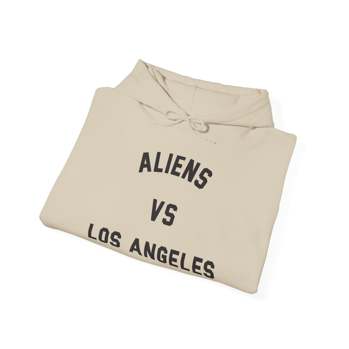 Aliens vs Los Angeles Hoodie – Graphic City Rivalry Sweatshirt