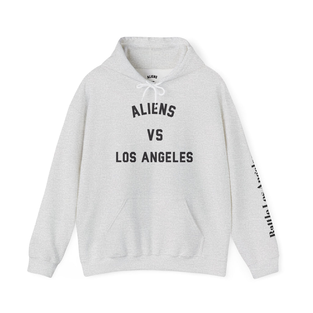 Aliens vs Los Angeles Hoodie – Graphic City Rivalry Sweatshirt