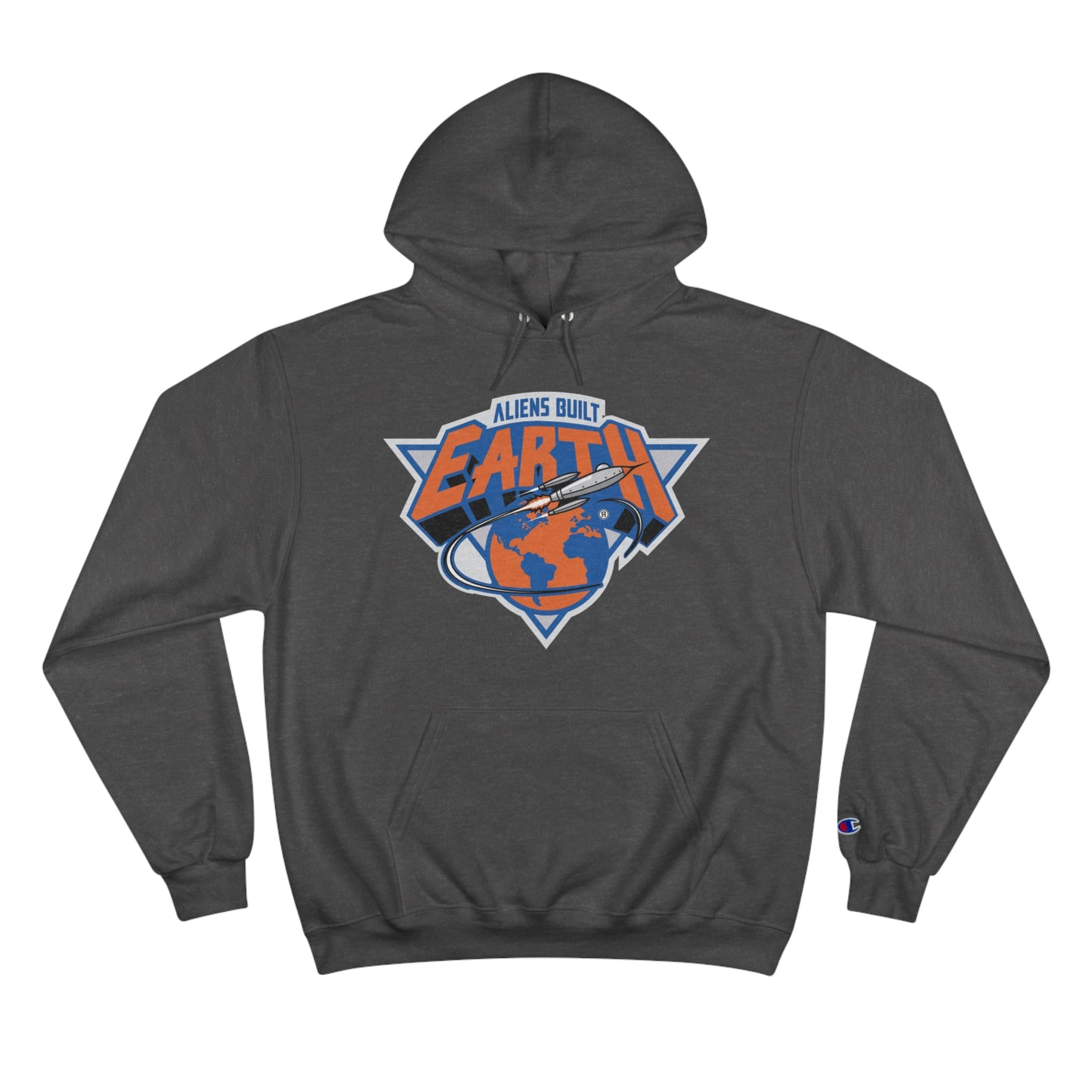 Aliens Built Earth The Playoffs! Knicks Champion Hoodie