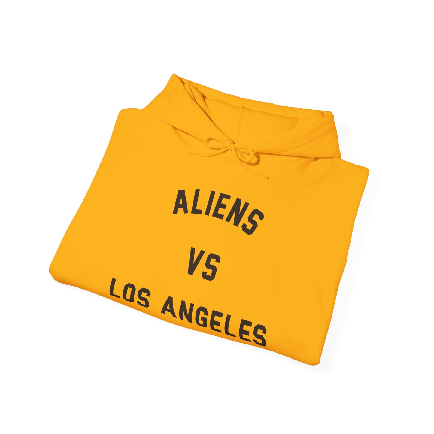 Aliens vs Los Angeles Hoodie – Graphic City Rivalry Sweatshirt