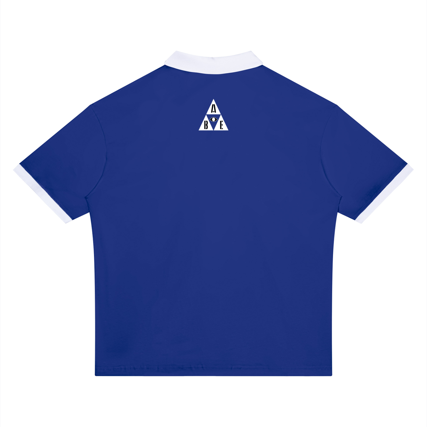 Unisex Color Block Polo Shirt