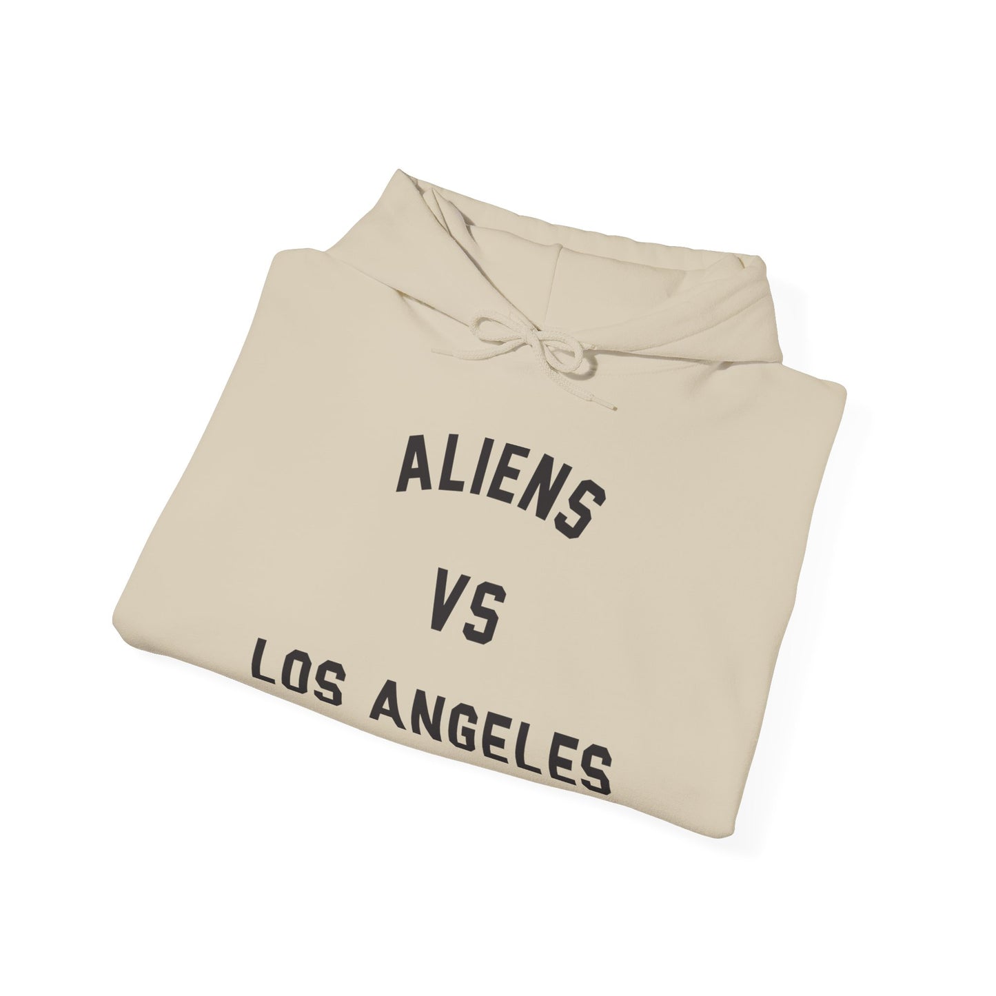 Aliens vs Los Angeles Hoodie – Graphic City Rivalry Sweatshirt