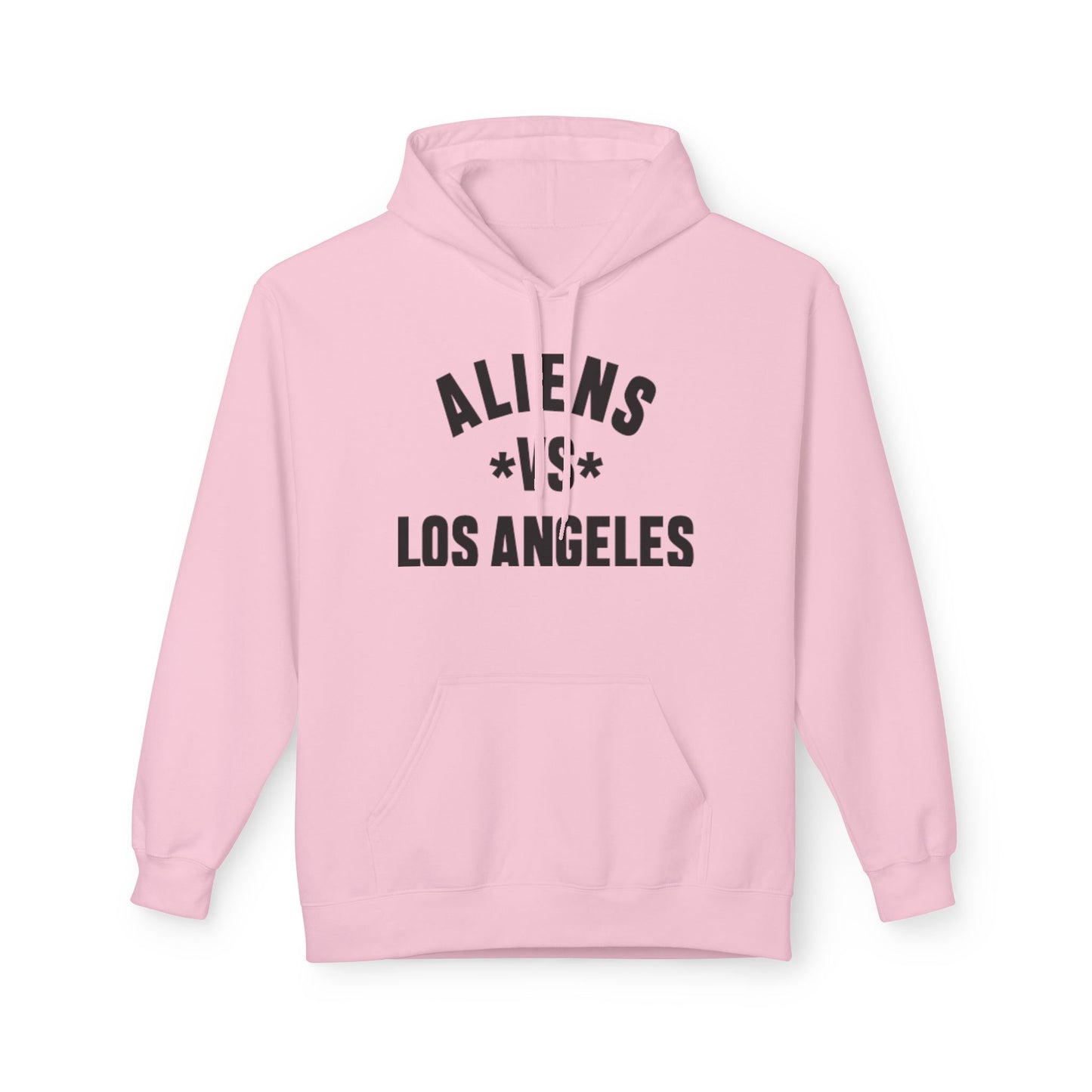 Aliens vs Los Angeles Hoodie — Vintage Sci‑Fi LA Graphic Pullover
