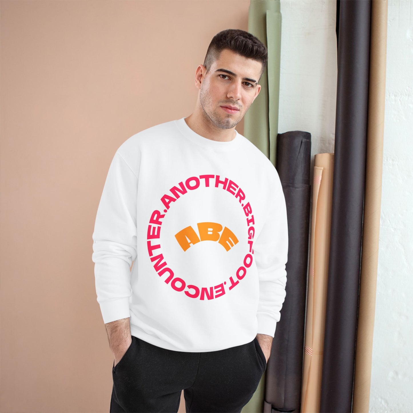 Alien Built Earth Neon Logo Sweatshirt