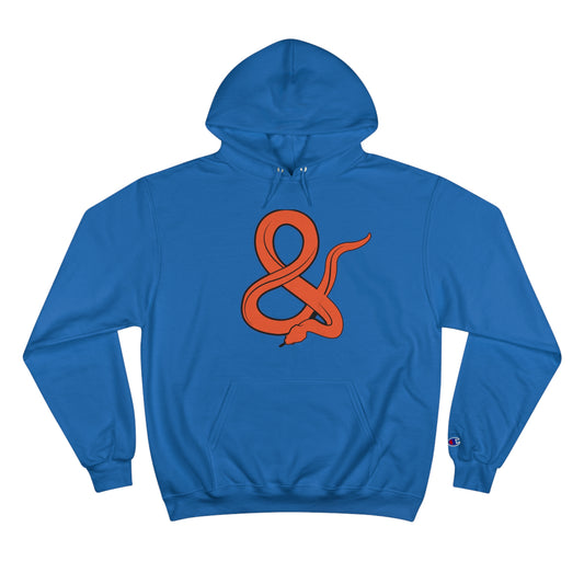 Ampersand Iconic Red Champion Hoodie
