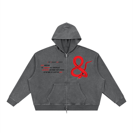 vintage,hoodie,zipup,washed,distressed,casual,streetwear,festival