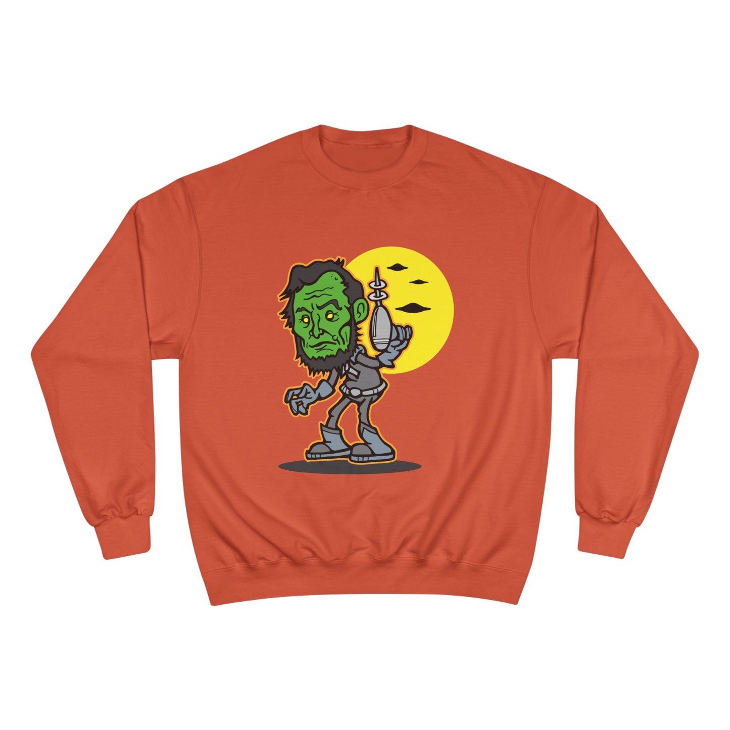 Bigfoot Encounter Sweatshirt - Cozy, Fun Gift for Nature Lovers, Halloween, Humor Apparel, Unique Statement Piece, Alien Lovers