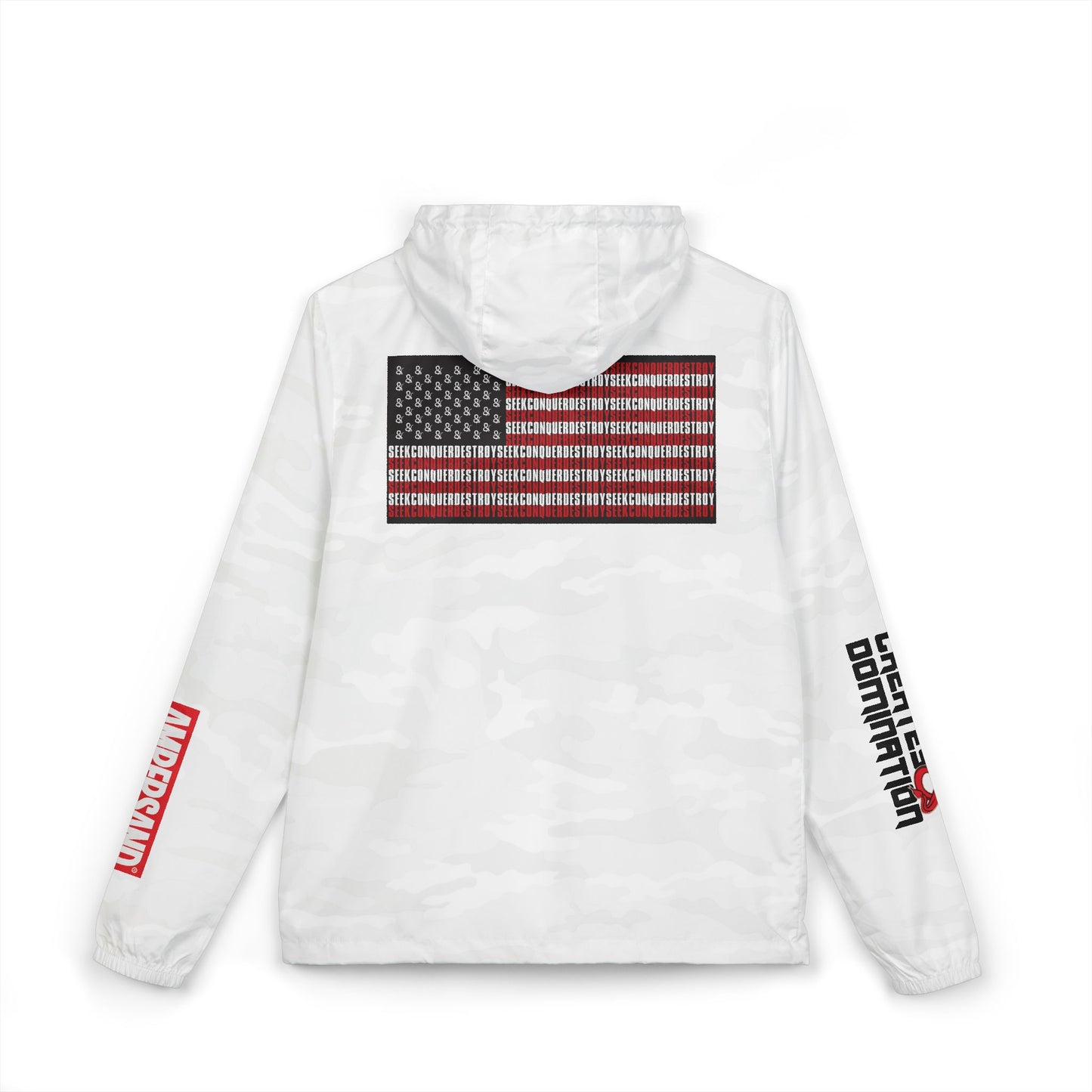 Seek Conquer & Destroy Windbreaker Jacket