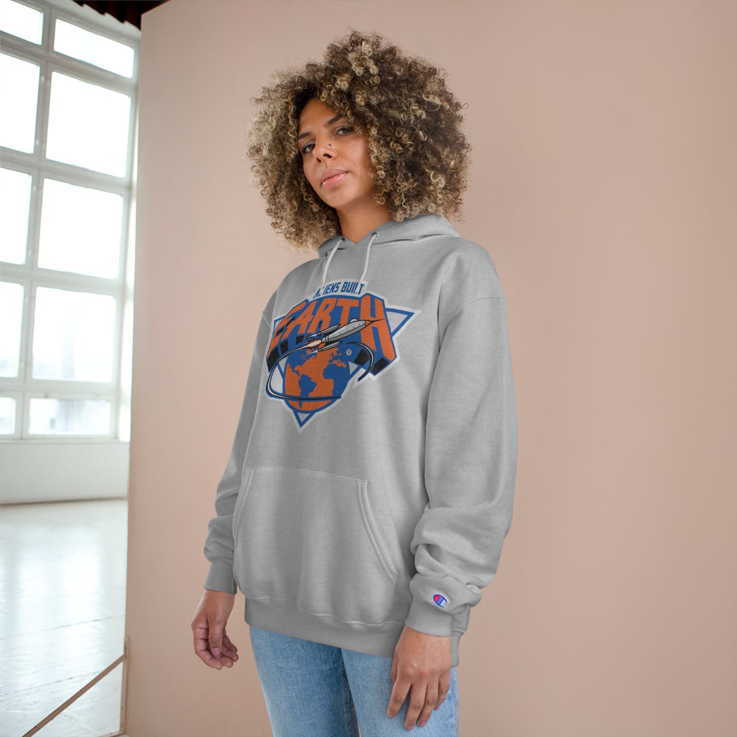 Aliens Built Earth The Playoffs! Knicks Champion Hoodie