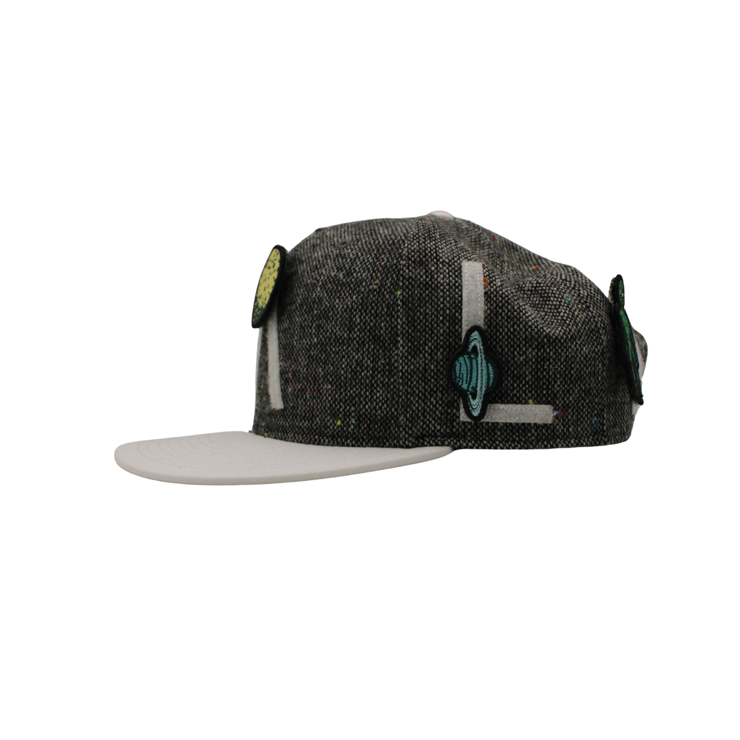 A.L.I.E.N Tweed Snapbacks comes with patches