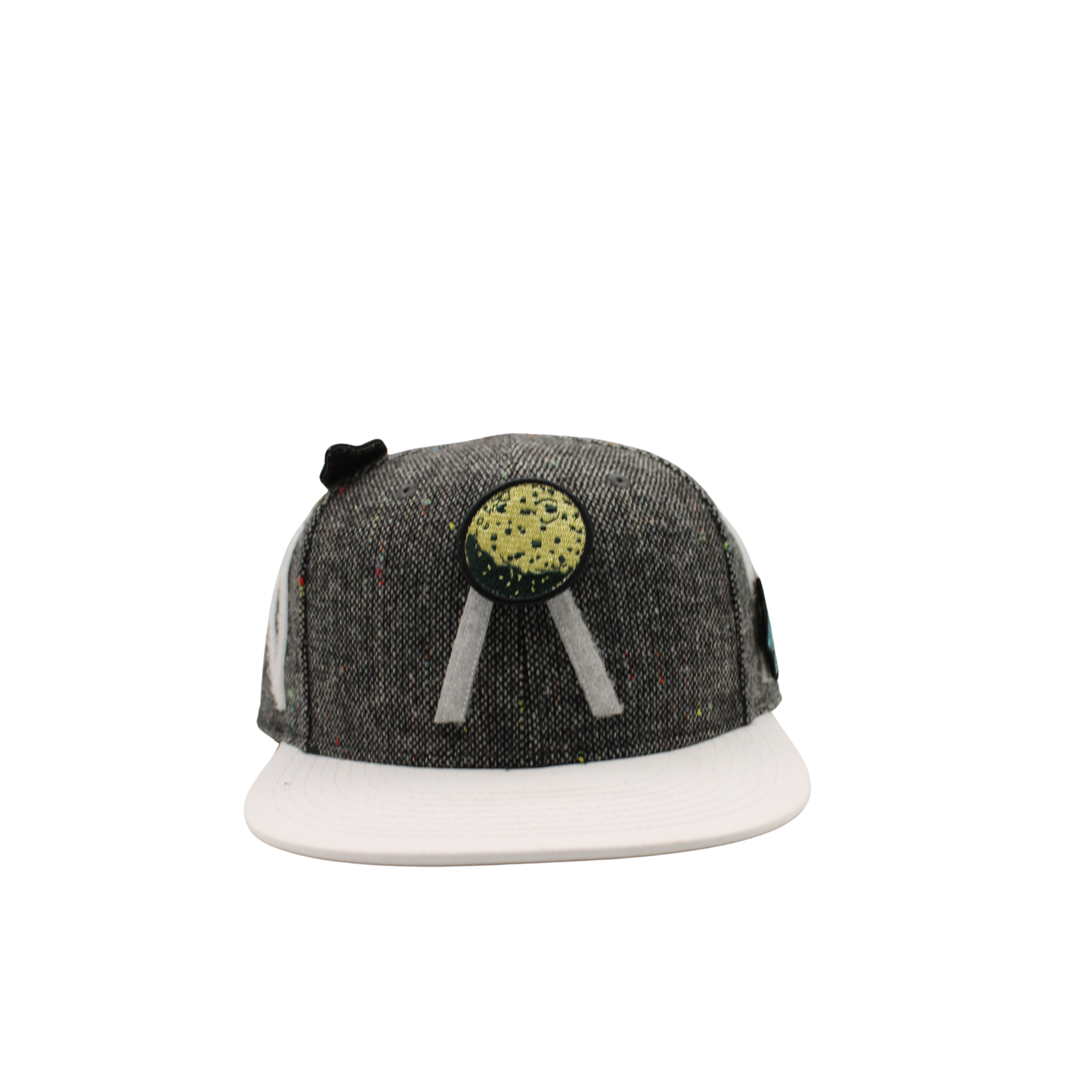 A.L.I.E.N Tweed Snapbacks comes with patches