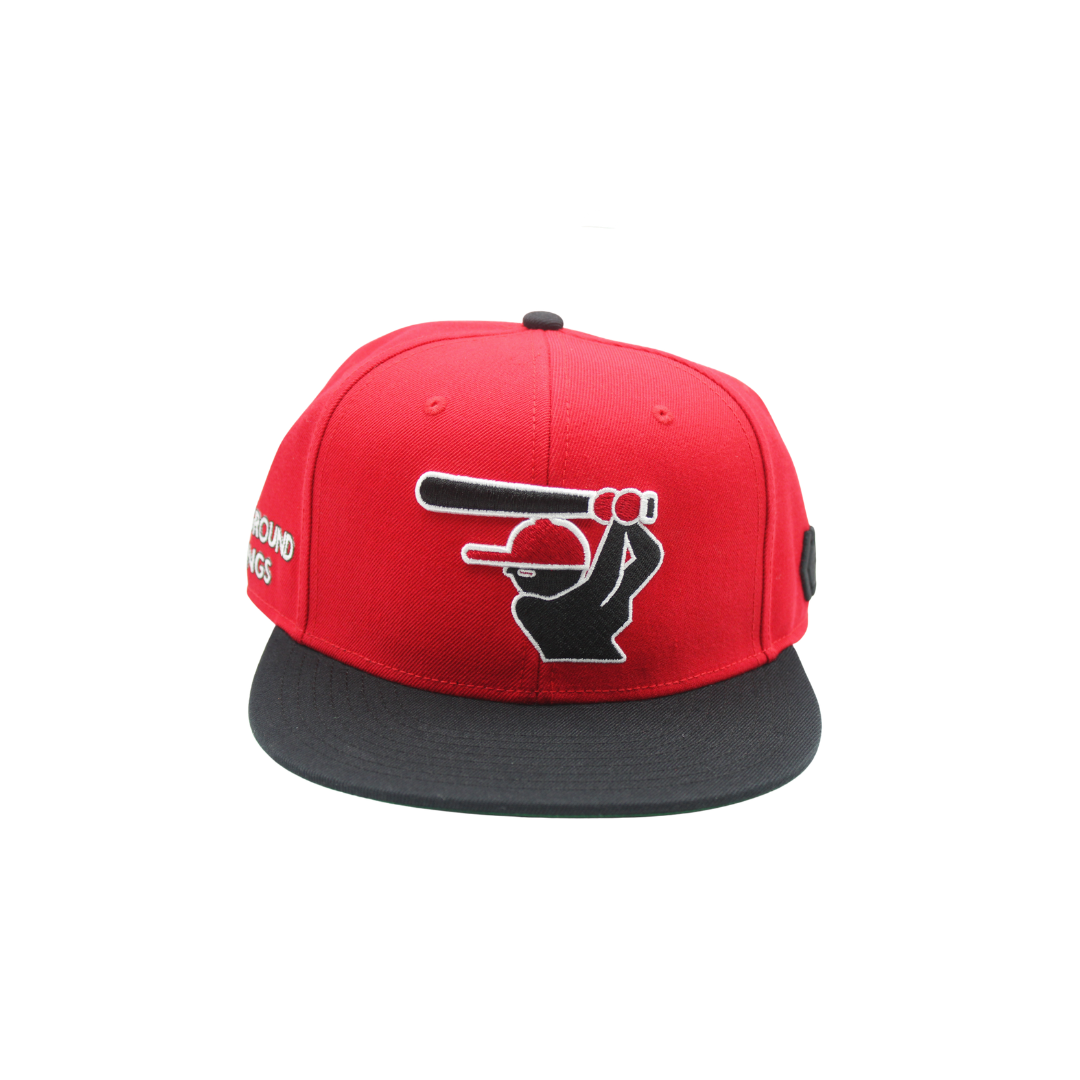 Playground Kids Fitteds Red and Sky Blue