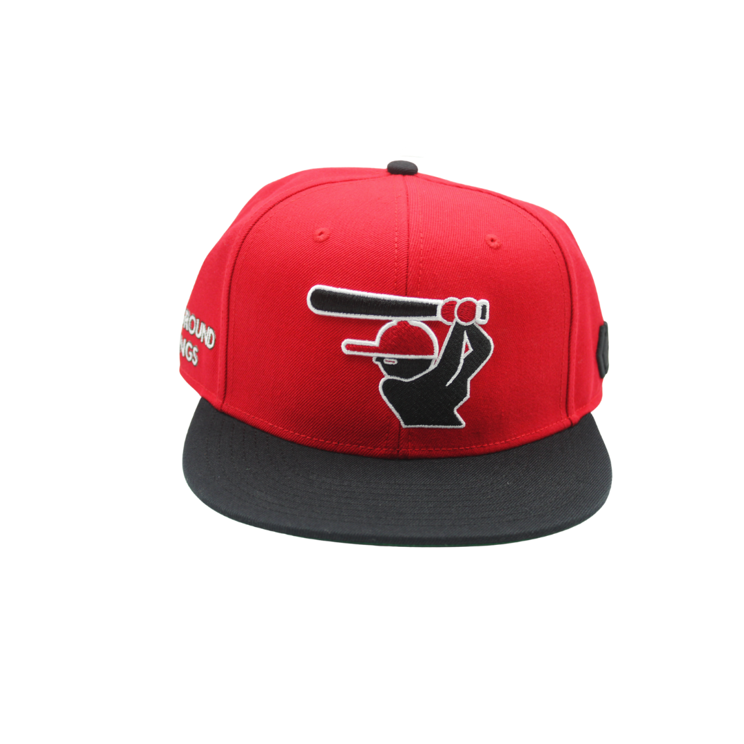 Playground Kids Fitteds Red and Sky Blue