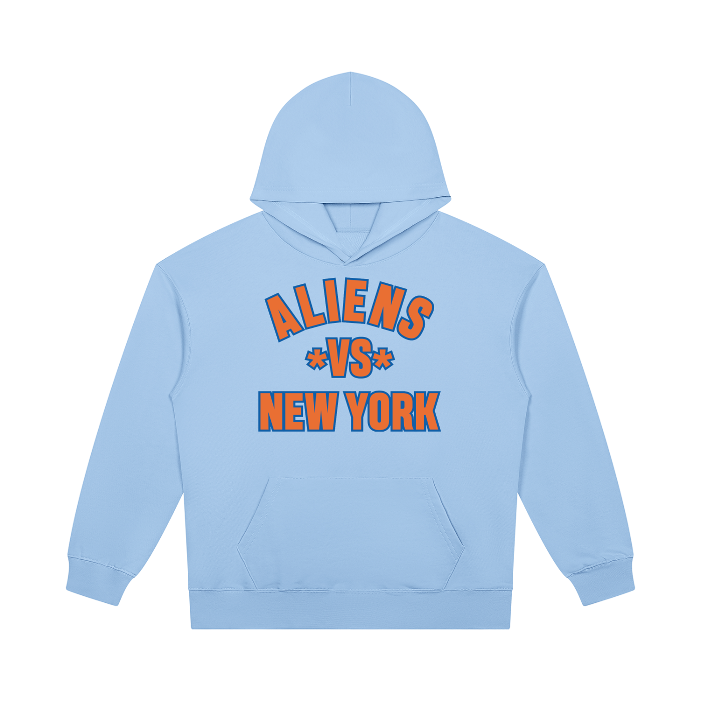 Aliens Vs. New York Unisex Heavyweight Pullover Hoodie