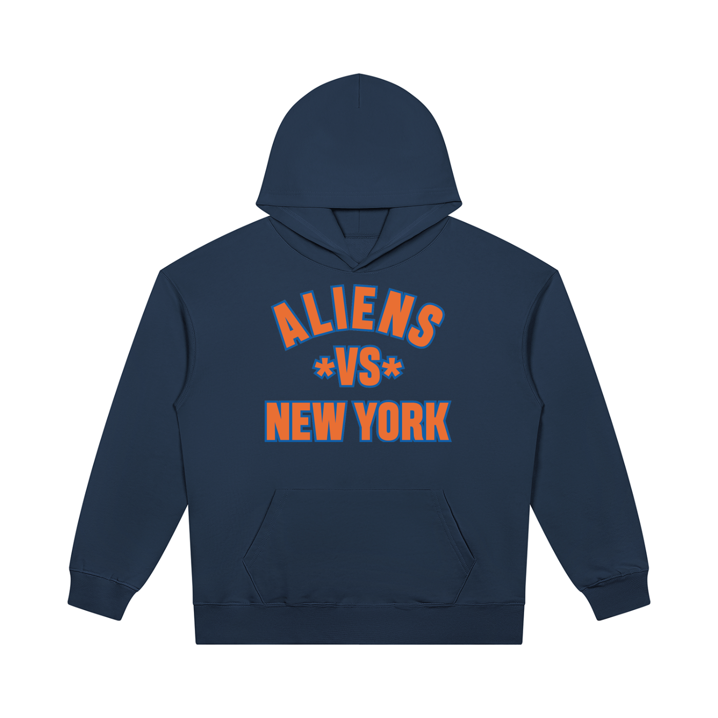 Aliens Vs. New York Unisex Heavyweight Pullover Hoodie
