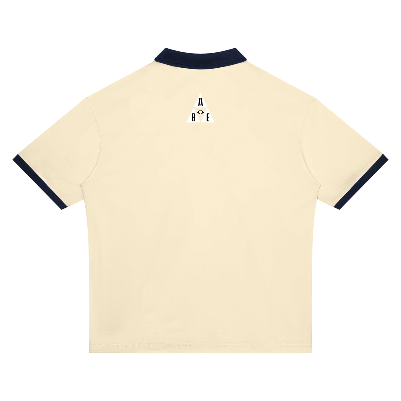 Unisex Color Block Polo Shirt