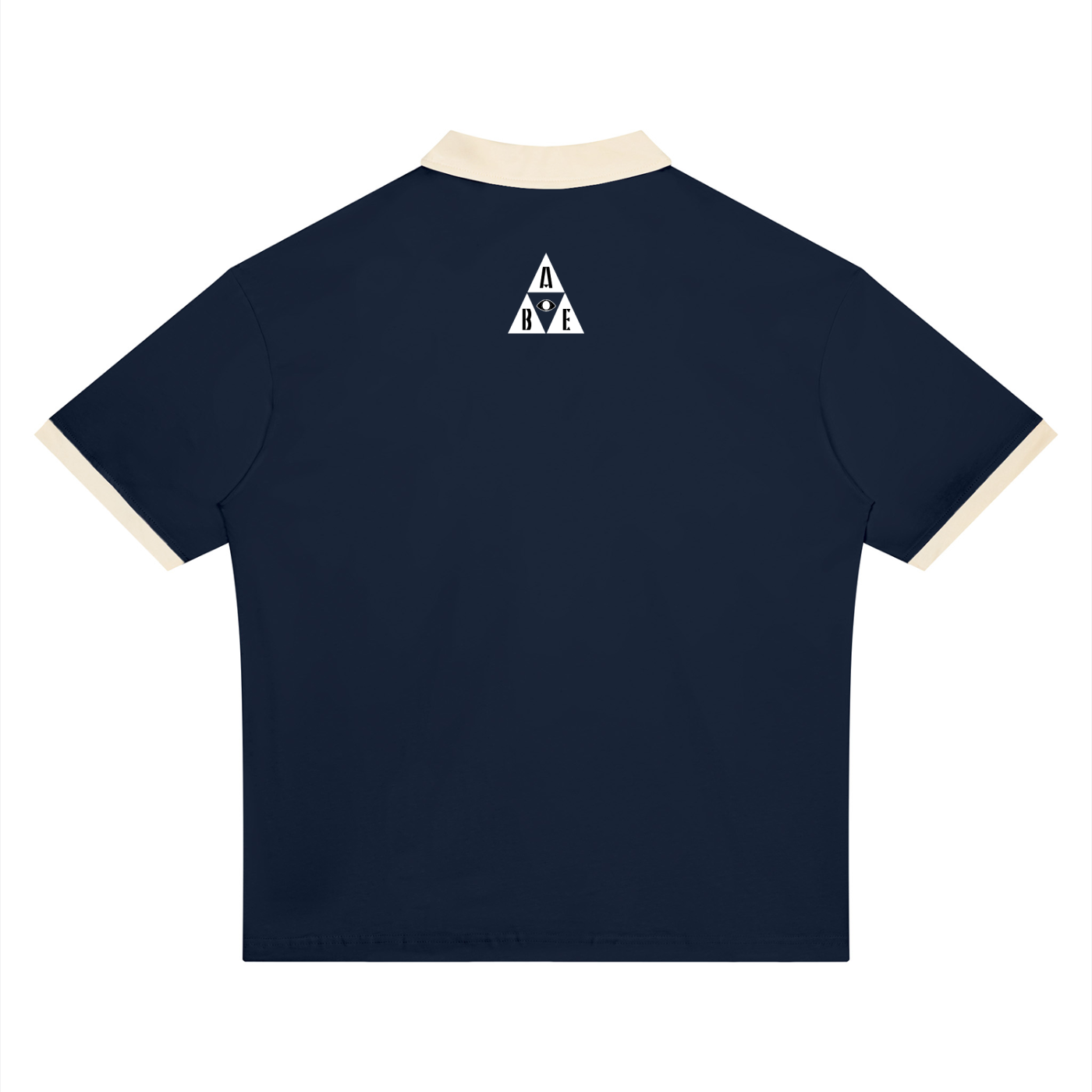 Unisex Color Block Polo Shirt