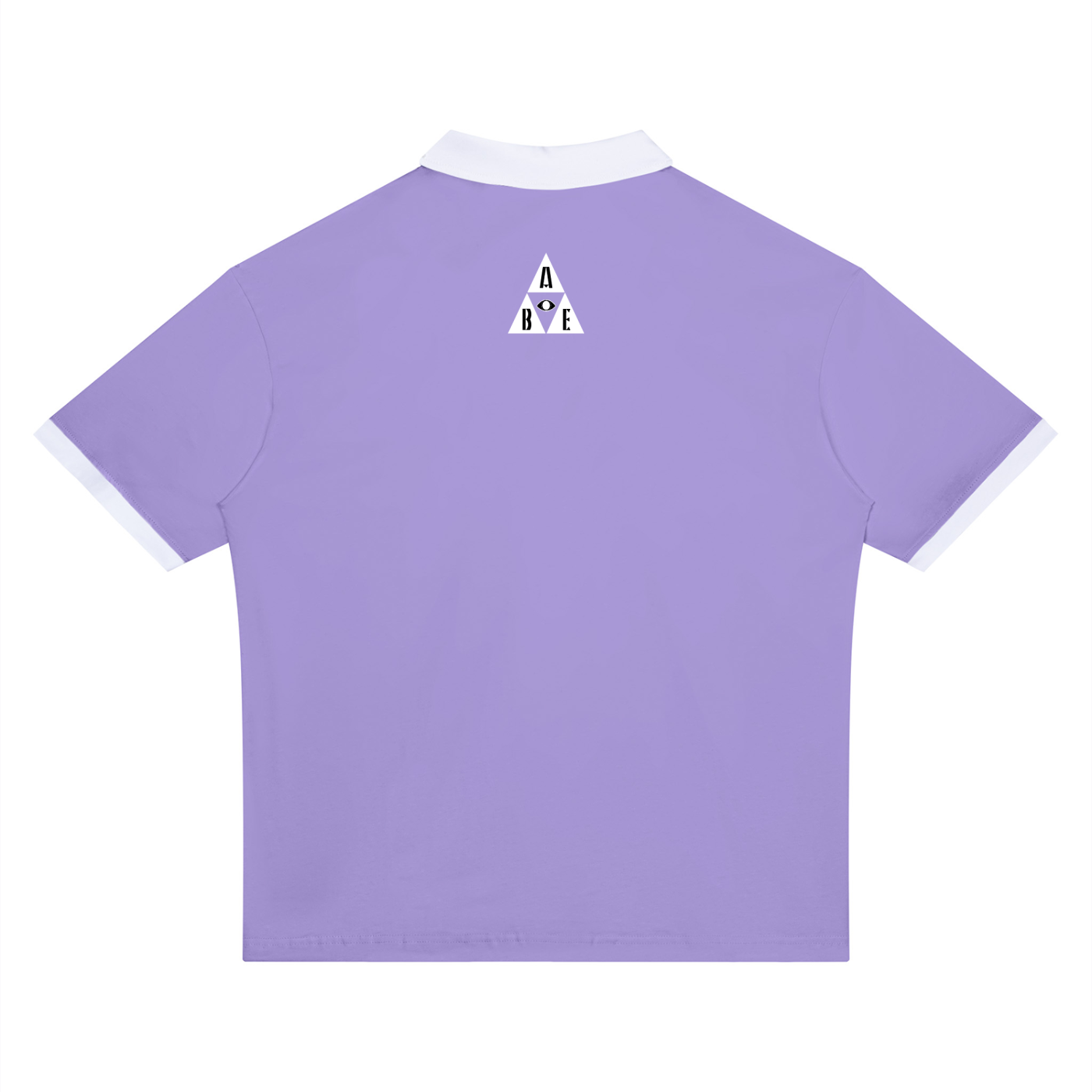 Unisex Color Block Polo Shirt