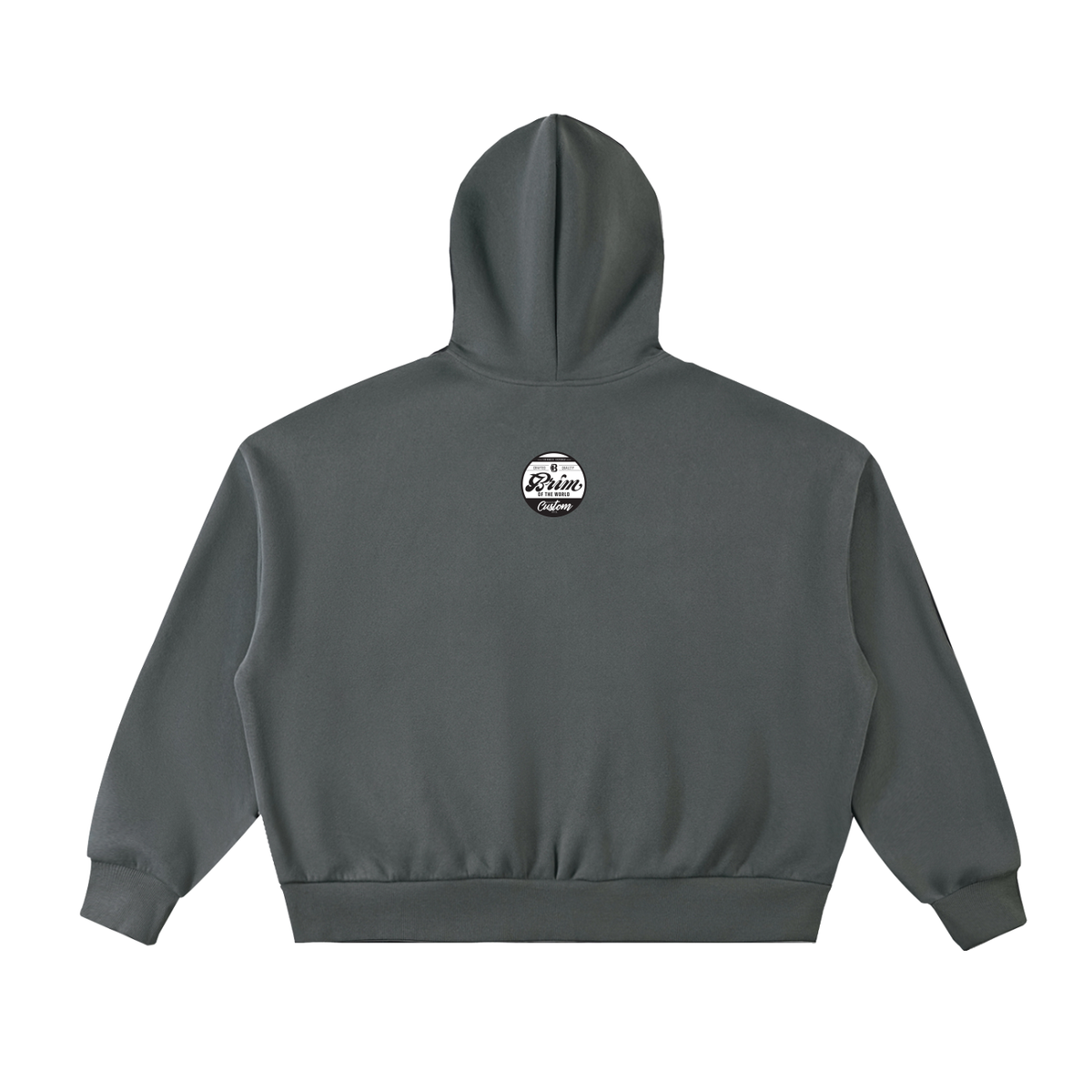 Dub Coast Grizzlies Fleeced Full-Zip Boxy Hoodie