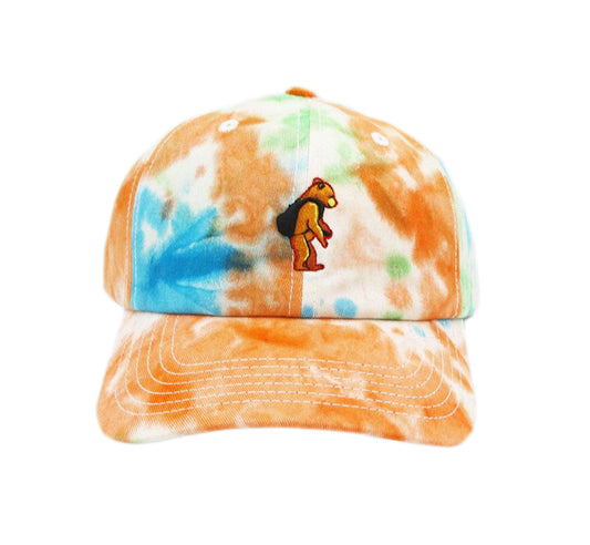 Tye Dye Grizzly Dad Hat